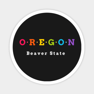 Oregon, USA. Beaver State. Magnet